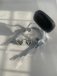 Triumph Bonneville T100/SE/SCRAMBLER (air Cooled) Chrome Low Sissy Bar + Rail. Fixed Price $792.81.