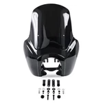 Headlight Fairing Cover Windshield For Harley Dyna Super Glide T-sport Fxdxt. Fixed Price $93.95.