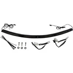 Custom Dynamics Windshield Trim Black CD-WT2-01-B. Fixed Price $249.95.