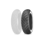 Shinko 777 Front Whitewall Tire 130/90B-16 Reinforced 87-4586. Fixed Price $144.46.