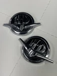 Harley-davidson Logo Metal Emblem Black /chrome 1.5INCH. Fixed Price $47.03.