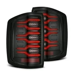 Alpharex Tail Lights For Chevy Silverado 1500 2014-2018 Pair Luxx Led Black-red. Fixed Price $444.06.