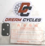 Nos Honda Gl 1200 1500 St 1100 Vt 1000 Lock Setting Plate 81223-MG9-770 New Oem. Fixed Price $6.75.