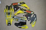 Flu Designs Pro Team Series Graphics Suzuki RMZ450 2008-2017. Fixed Price $39.99.