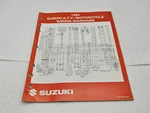 1994 Suzuki Atv Motorcycle Wiring Diagrams Troubleshooting 99923-13941 Rd. Fixed Price $19.99.