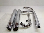 Lightly Used Chrome Power Duals Exhaust Harley Davidson Touring (10-13) R16. Fixed Price $483.29.