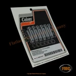 Colony 2400-12-P, Trans Oil Pan Mount Kit, 2007-UP Flt, Polished Allen, Chrome. Fixed Price $23.72.