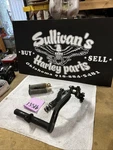 Harley Dyna Passenger Foot Pegs 1994-2005 Oem Rear Bracket Mount Superglide. Fixed Price $315.00.