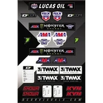 Dcor 40-90-116 Kids Decal Sheet, Factory Sticker. Fixed Price $21.95.