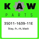 35011-1639-11E Kawasaki Stay, Fr, Rh, Black 35011163911E, New Genuine Oem Part. Fixed Price $101.00.