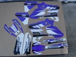 Flu Designs PTS3 Team Graphics Yamaha WR250F WR450F 2003 2004. Fixed Price $49.99.
