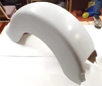 Sumax Rear Fiberglass Fender # 8726 Lo Boy Sweeper Custom Softail Sportster Dyna. Fixed Price $249.99.