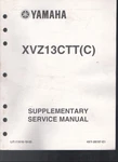 Yamaha XVZ13CTTC Supplementary Service Manual LIT-11616-18-02 MN2319. Fixed Price $11.95.