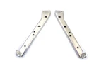 Chrome Saddlebag Guard Kit Brackets For Harley-davidson. Fixed Price $99.99.