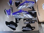 Flu Designs PTS6 Team Graphics Yamaha WR250F WR450F 2005 2006. Fixed Price $49.99.