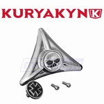 Kuryakyn License Plate Mounting Hole Covers With Emblems For 1990-2010 Harley Yj. Fixed Price $57.06.