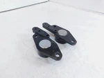 Harley Davidson Road King & Electra Glide Frame Swingarm Mount Brackets W/ Caps. Fixed Price $39.99.