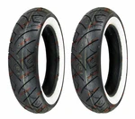 Shinko 777 140/80-17 170/80-15 White Wall Front Rear Set Motorcycle. Fixed Price $354.37.