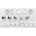 Drag Specialties Chrome 5/8 In. Hex Bolt /nut Covers 2402-0120. Fixed Price $28.30.