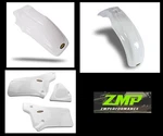 New Honda 86 - 88 Xr 200R White Plastic Front And Rear Fenders Side Panels. Fixed Price $230.03.