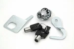 Chrome Saddlebag Lock And Key Kit For Harley Davidson By V-twin. Fixed Price $31.99.
