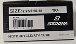 Sedona Inner Tube 225/250-18 TR4 Nos 87-0165WO. Fixed Price $15.59.