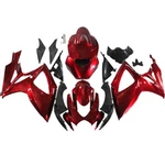 Candy Red Black Kit For Suzuki 2006 2007 GSXR600 GSXR750 K6 Abs Fairings. Fixed Price $310.95.