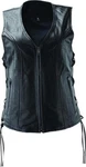 Kuryakyn 094446 Leather By River Road Sapphire Vest Black Womens - Large. Fixed Price $154.89.