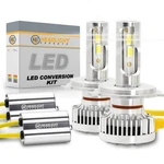 2008 Ducati Hypermotard 1100 H4 Led Headlight Bulbs 20K Lumens Dual Beam Kit. Fixed Price $89.99.