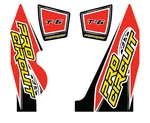 Pro Circuit T-6 Wrap/end Cap Decals YZ250F Replacement Muffler Stickers Part#. Fixed Price $32.88.