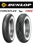 Dunlop Elite White Wall MT90B16 Front/rear Tire Set Harley Touring Softail. Fixed Price $482.38.