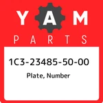 1C3-23485-50-00 Yamaha Plate, Number 1C3234855000, New Genuine Oem Part. Fixed Price $40.54.