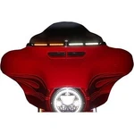Custom Dynamics CD-WT2-05-C Chrome Genesis 4 Led Batwing Windshield Trim. Fixed Price $249.95.