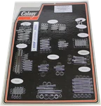 Colony Bolt Kit Engine Chrome Complete Set Harley 1026-P. Fixed Price $218.99.
