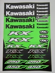 Factory Effex Kawasaki Universal Decals Sheet Graphics Kxf. Fixed Price $22.95.