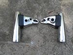 Triumph 750 Fork Ears Top Covers Trident 1973 1974 T150V 091023. Fixed Price $65.00.