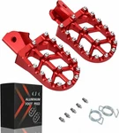 Jfg Racing Dirt Bike Foot Pegs With SPRINGS,7075 Aluminum Red. Fixed Price $55.48.