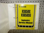 Yamaha 1979 XS650G XS650SG Supplementary Service Manual Oem 3G1-28197-10. Fixed Price $16.99.