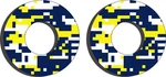 Factory Effex Moto Grip Donuts Husqvarna Blue/yellow. Fixed Price $10.74.