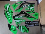 Flu Designs PTS6 Team Kawasaki Graphics KX250F 2013 2014 2015 2016. Fixed Price $49.99.