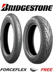 Bridgestone H50 Battlecruise 80/90-21 & 130/90-16 Tire Harley Wide Glide Dyna. Fixed Price $303.69.