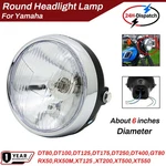 For Yamaha DT80 DT100 DT125 DT175 DT250 DT400 XT125 RX50 Enduro Headlight Lamp. Fixed Price $28.99.