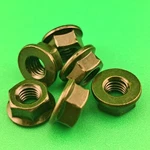 Honda 94050-06070 Nut, Flange (6MM) Nos Oem Genuine Lot Of. Fixed Price $19.75.