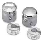 Pro-one Performance Choke Knob Covers Ball-milled Motorcycle Street 200220. Fixed Price $26.75.