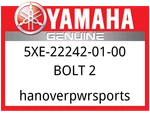 Yamaha Oem Part 5XE-22242-01-00 Bolt. Fixed Price $7.49.
