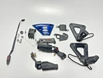Front Foot Pegs Rest Rearset Oem 2009 08-18 Kawasaki KLR650 KL650E. Fixed Price $250.00.