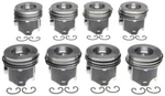 Mahle Oe Cummins B 102L37+A1 .020 W/ Pc Eng Pack Piston (set 6). Fixed Price $171.29.