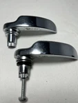 Genuine Harley-davidson Chrome Saddlebag Latch Handles Kit Oem 90200902 X2. Fixed Price $24.67.