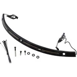 Custom Dynamics CD-WT2-14-B Black Windshield Trim With Standard Led Turn Signals. Fixed Price $249.95.