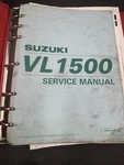 Suzuki VL1500 Intruder Service Manual Oem Factory Pub 1998 99500-39160-03E. Fixed Price $29.99.
